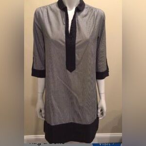 Rag & Bone Black Striped Tunic Dress Size 4